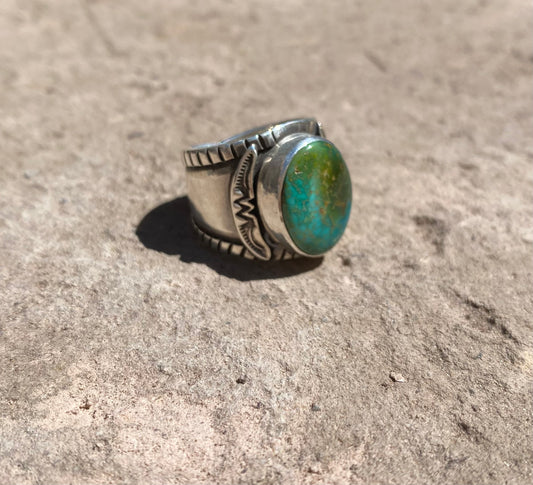 Turquoise & Silver Rings