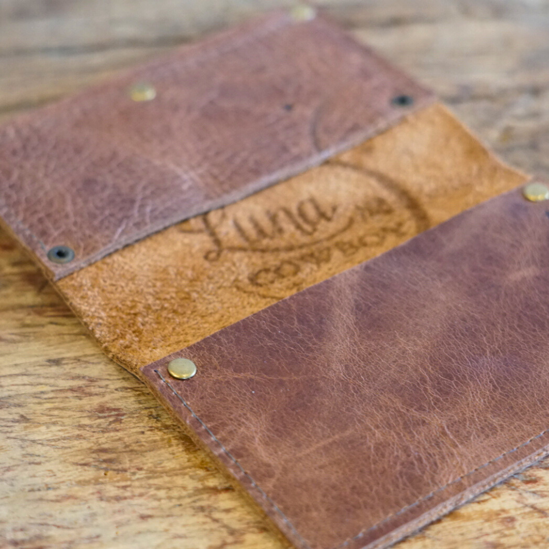 Luna & The Cowboy Leather Card Wallets