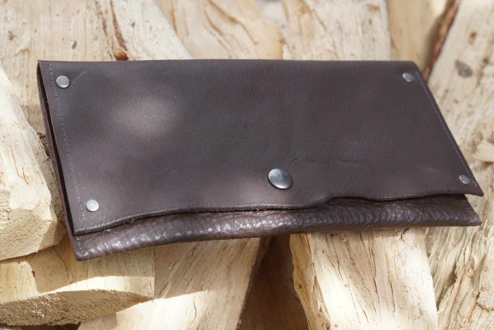 Luna & The Cowboy Leather Checkbook Wallets