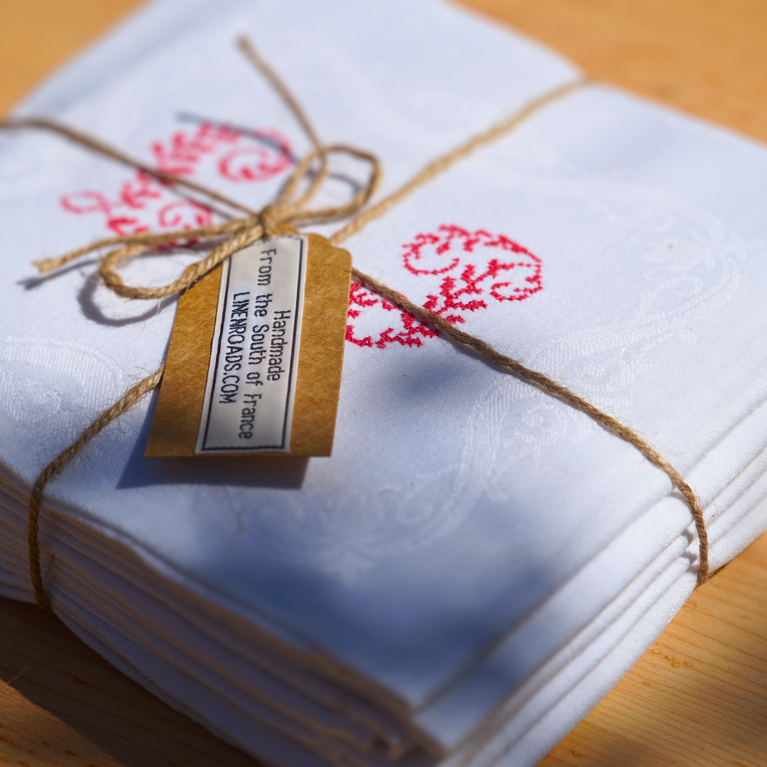Vintage French Napkins & Tea Towels