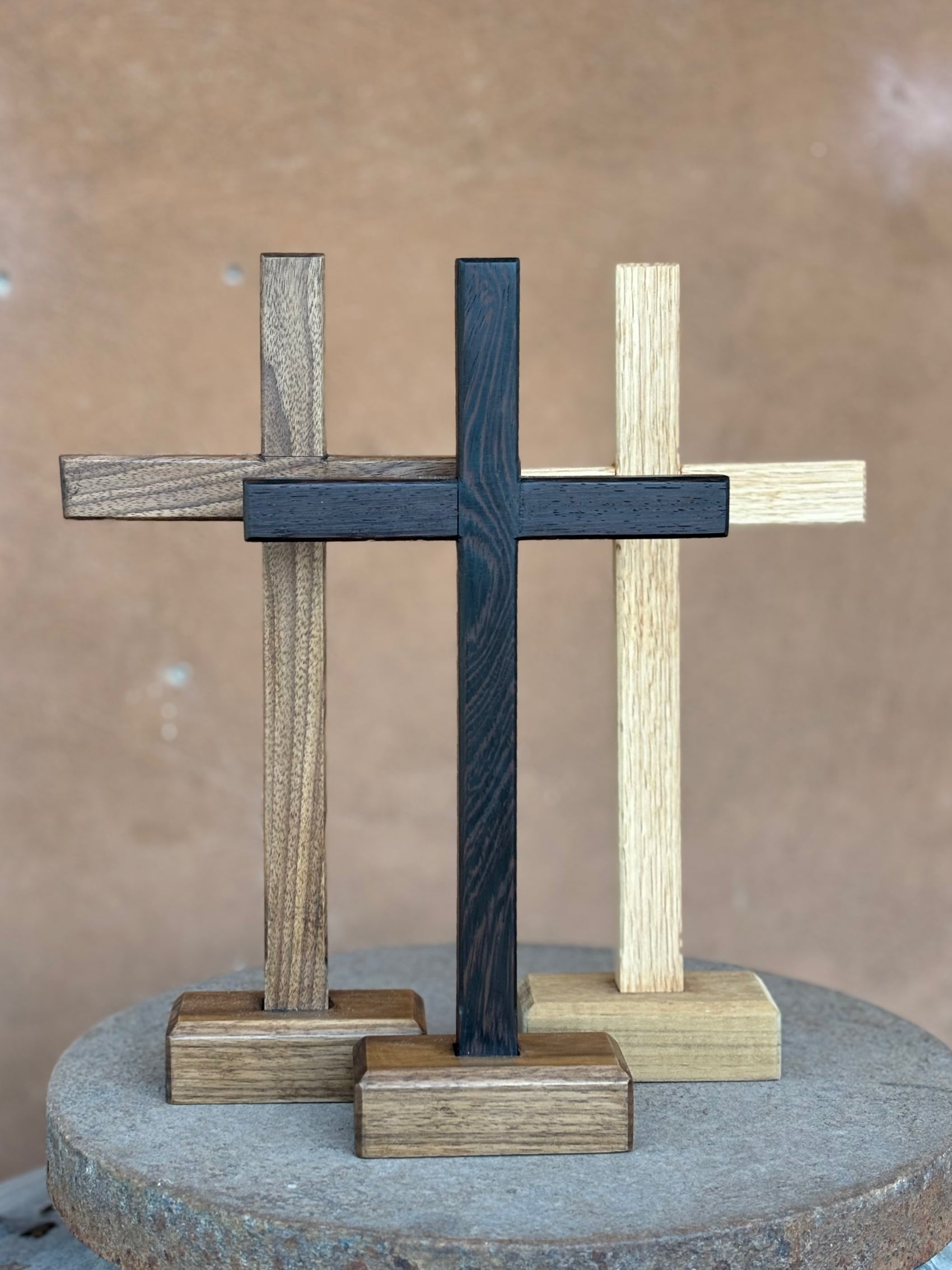 Small Hand Carved Crucifixes