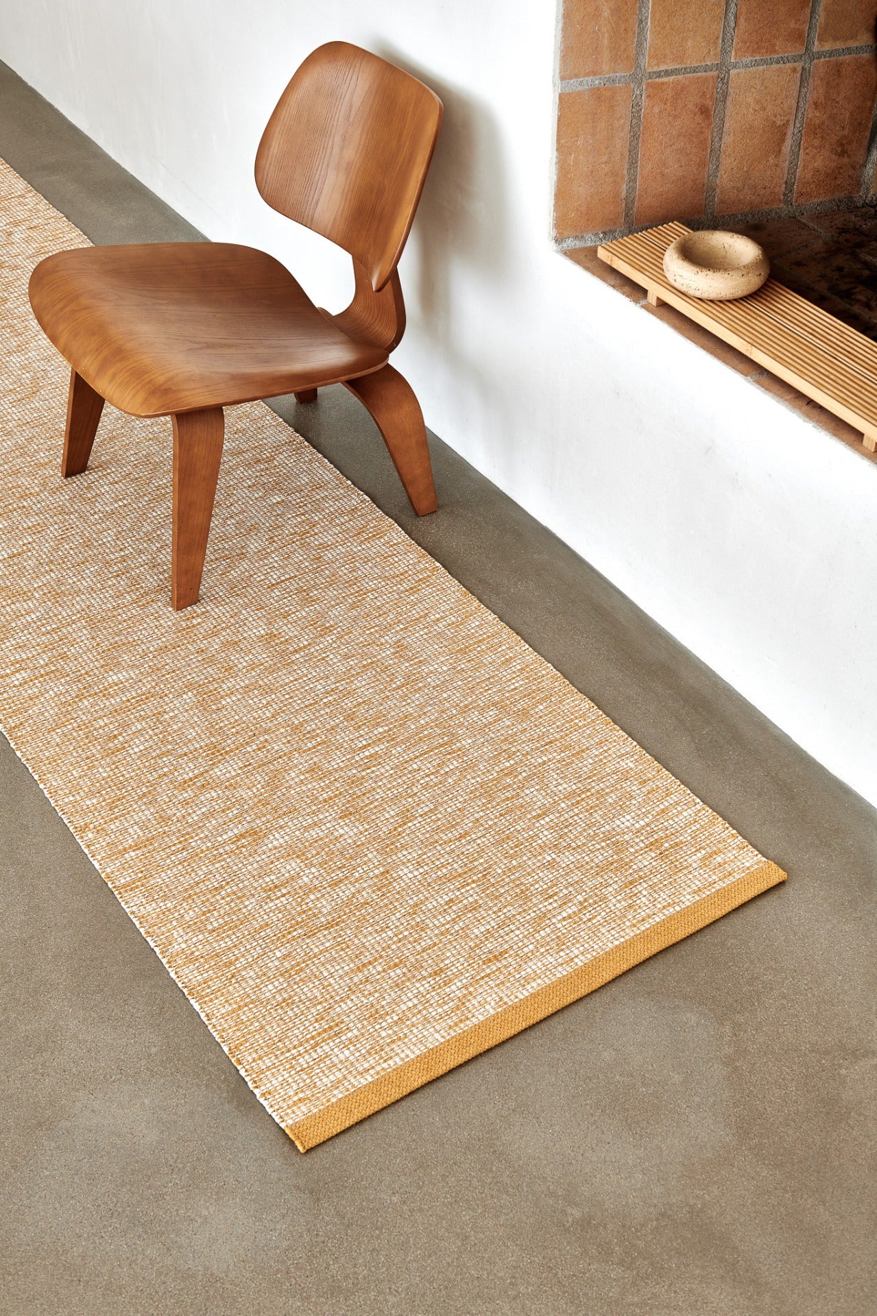 Sam Ochre Fossil Grey Rug