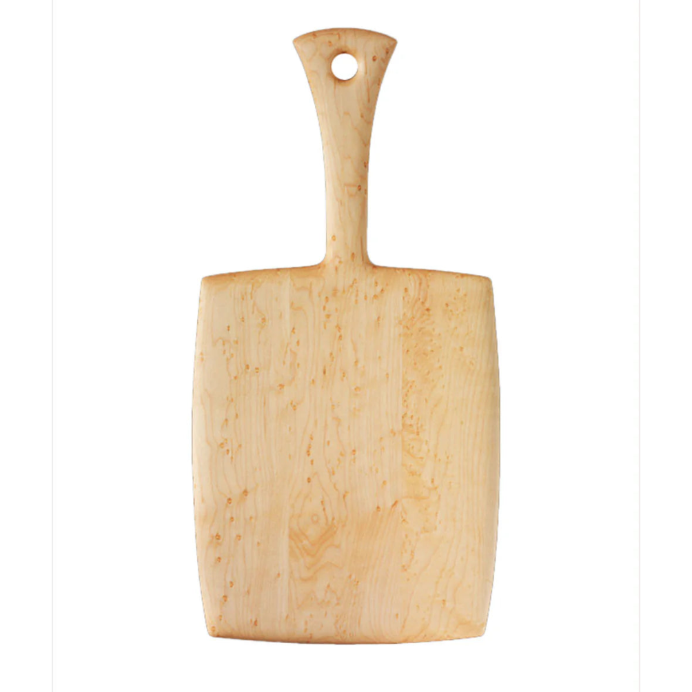 Bird's-Eye Maple Handled Board 11 x 22"