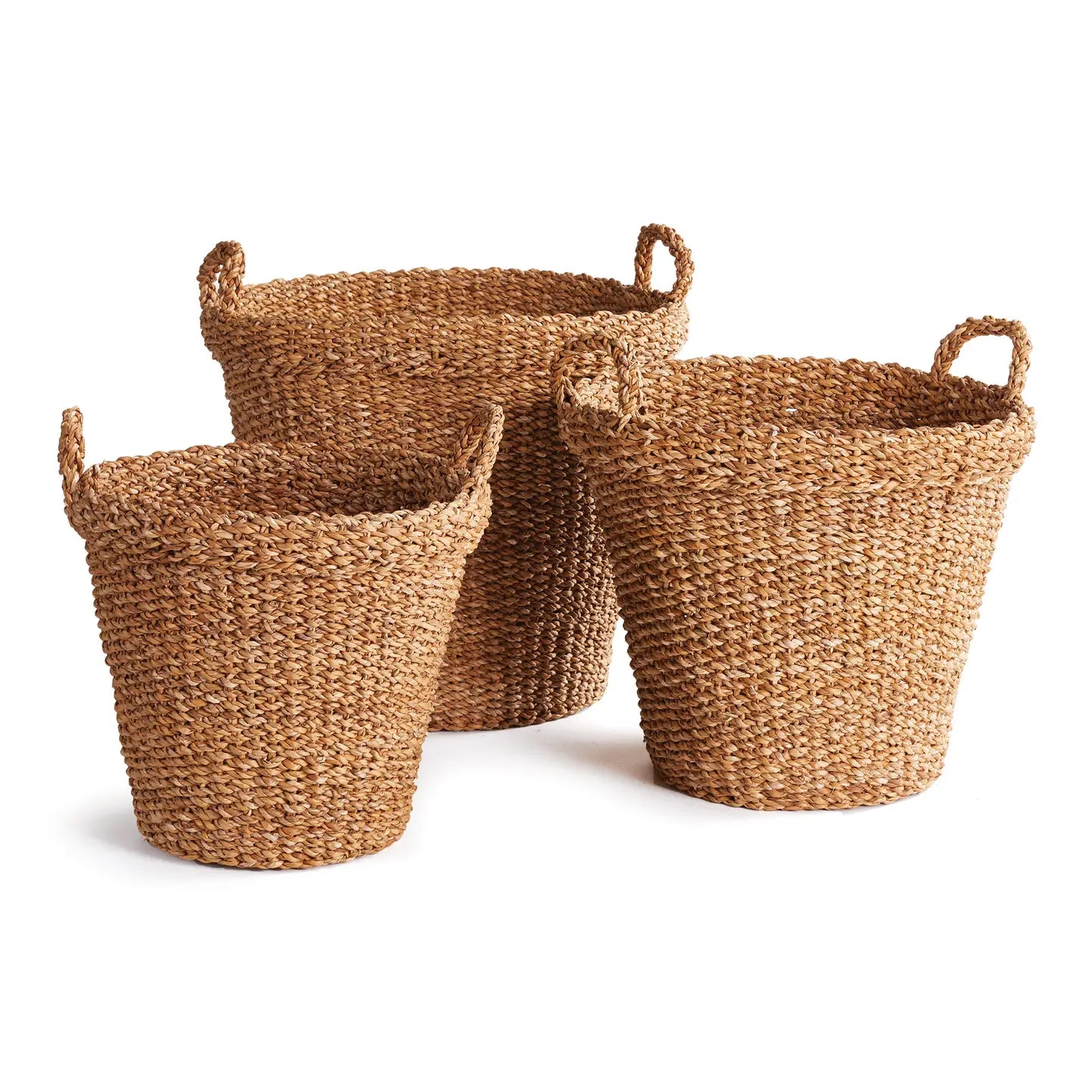 Seagrass Tapered Handled Basket