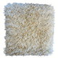 Shaggy White Makun Pillow