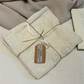 AR Monogrammed Antique Linen Pillow Case