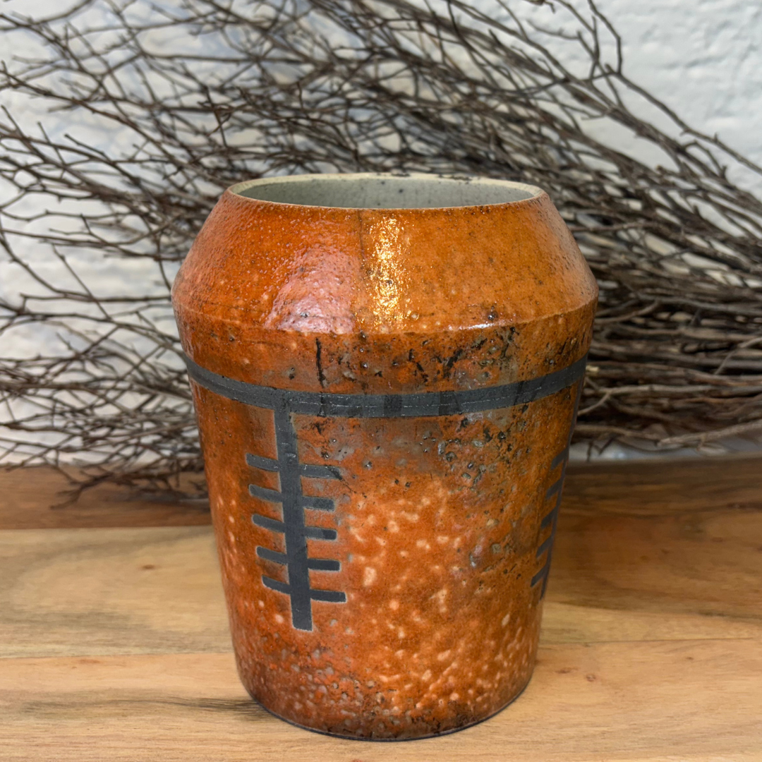 Kaha Raku Pot
