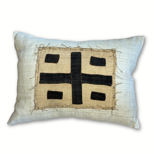 Mudcloth Cross Pillow