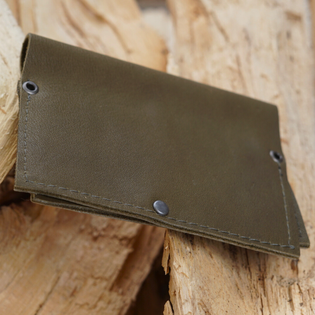 Forest Leather Card Wallet