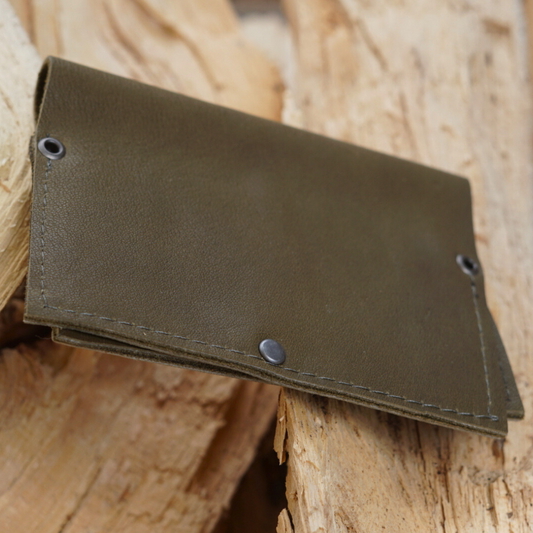 Forest Leather Card Wallet