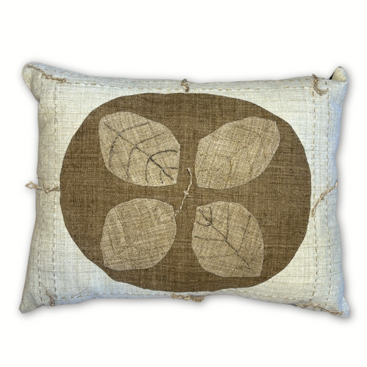 Four Leaf Patchwork Pillow