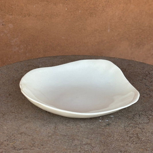 Small Porceline Flat Bowl