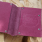 Buttery Pink Leather Card Wallet
