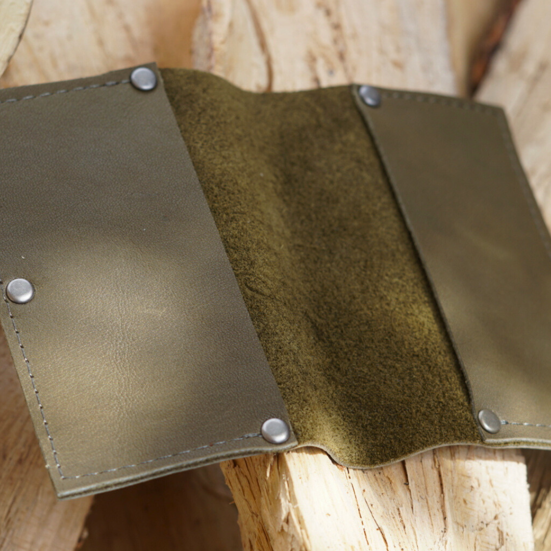 Forest Leather Card Wallet