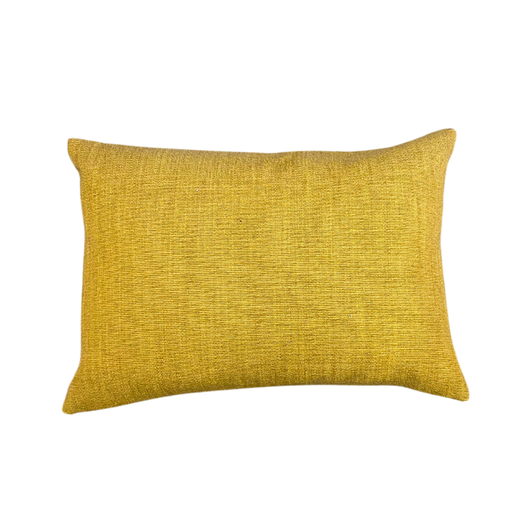 La Gracieux Teal and Gold Pillow