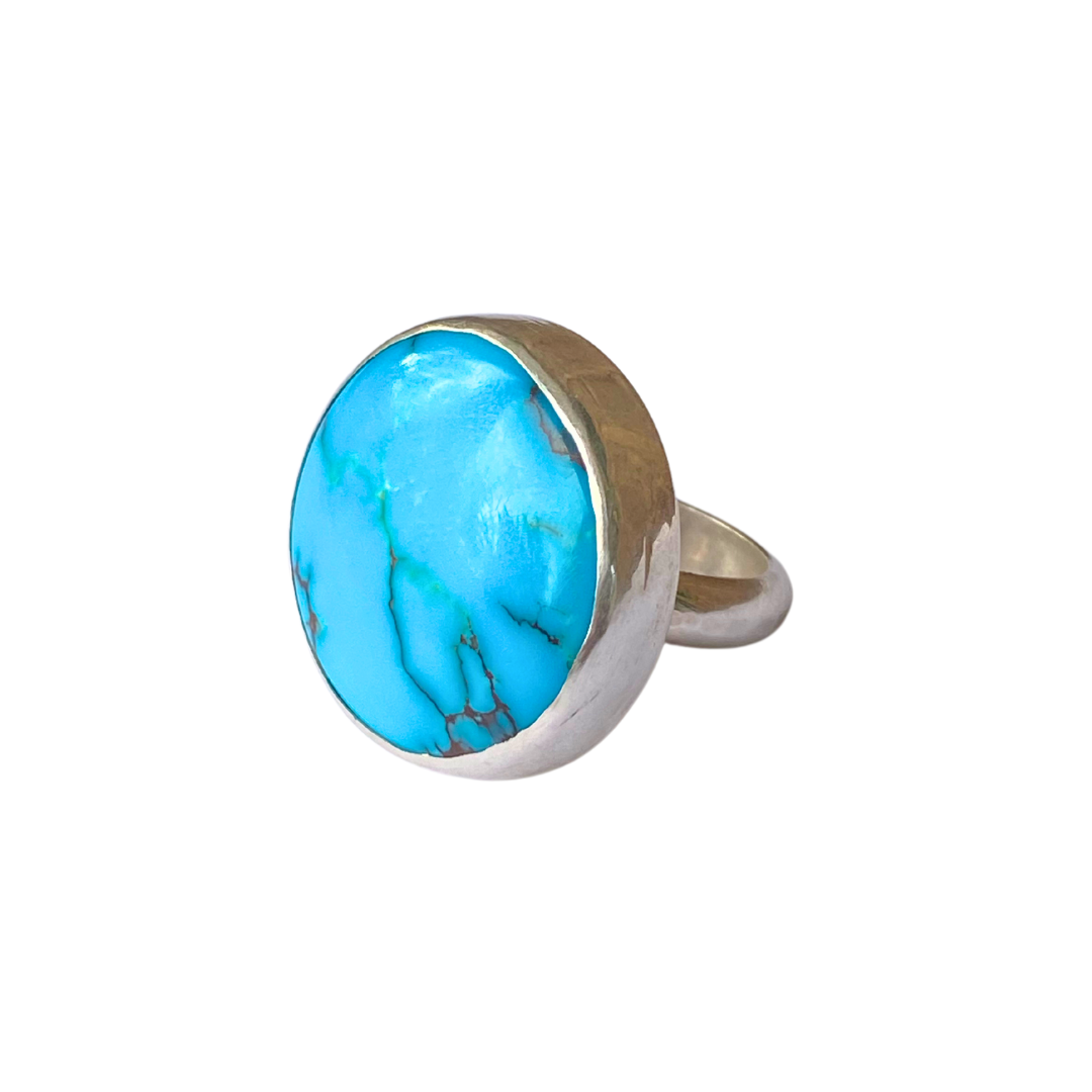 Blue Egyptian Turquoise Ring