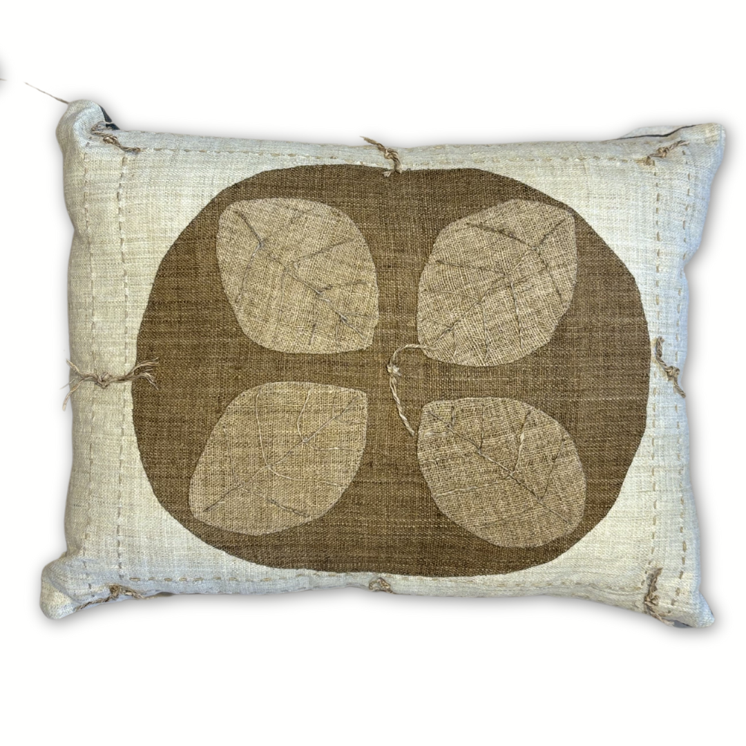 Four Leaf Patchwork Pillow