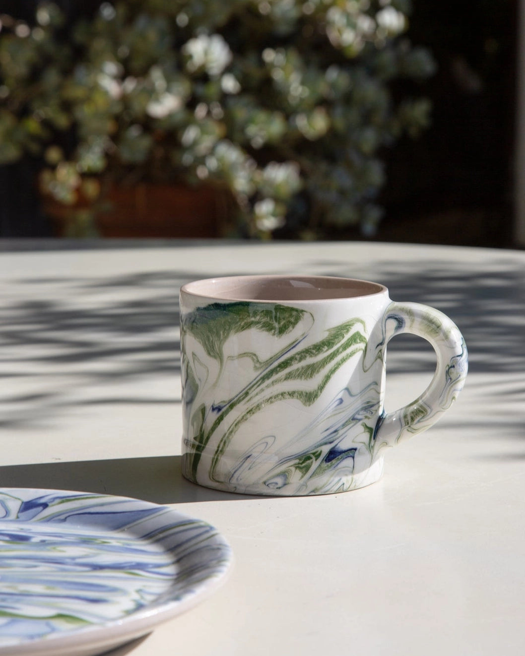 Marbled Ocean Mug