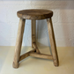 Elm Wood Round Stool