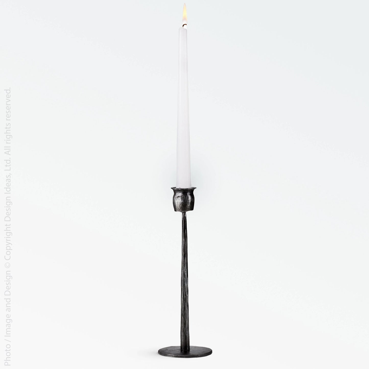 Jasper Iron Taper Candle Holder