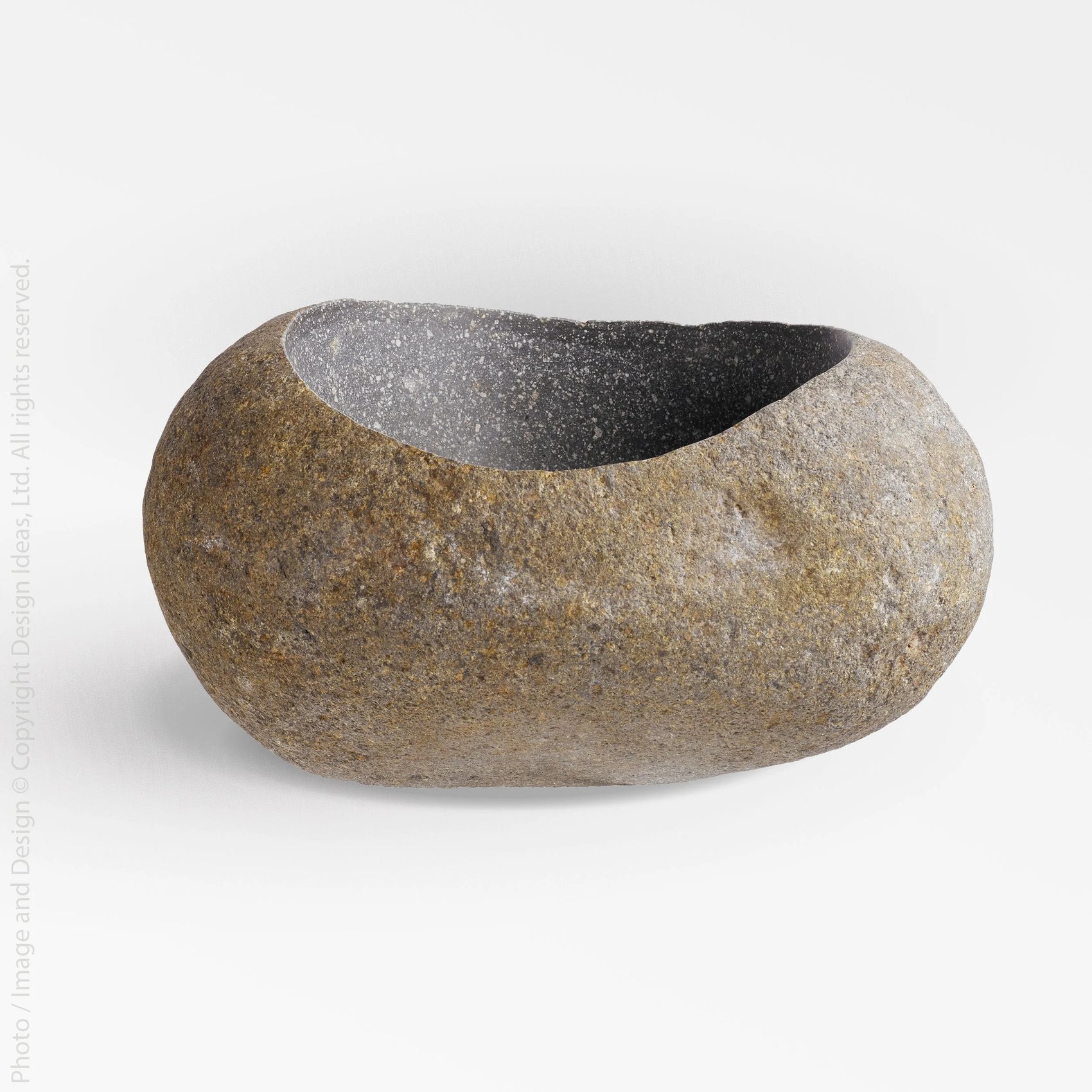 Carved Riverstone Bowl