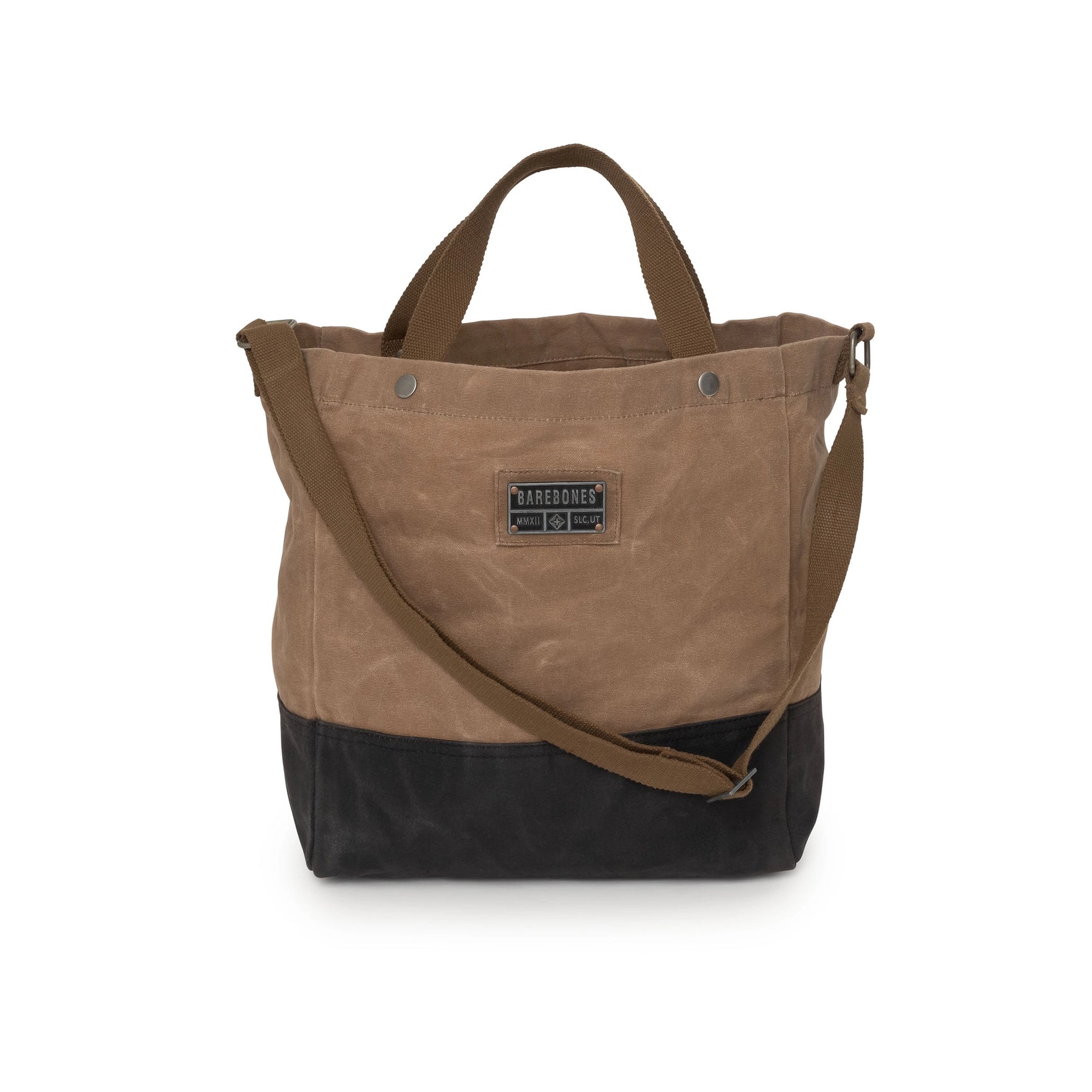 Waxed Canvas Market Tote