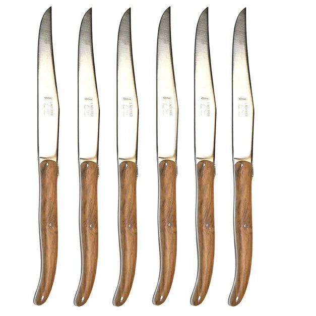 Laguiole 6 Piece Steak Knife Set
