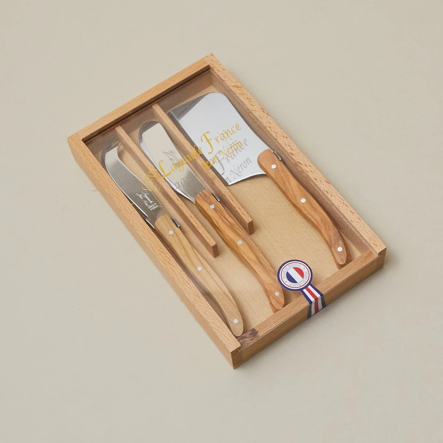 Laguiole 3 Piece Mini Cheese Utensil Set