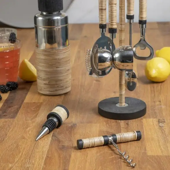 Rattan Bottle Stopper