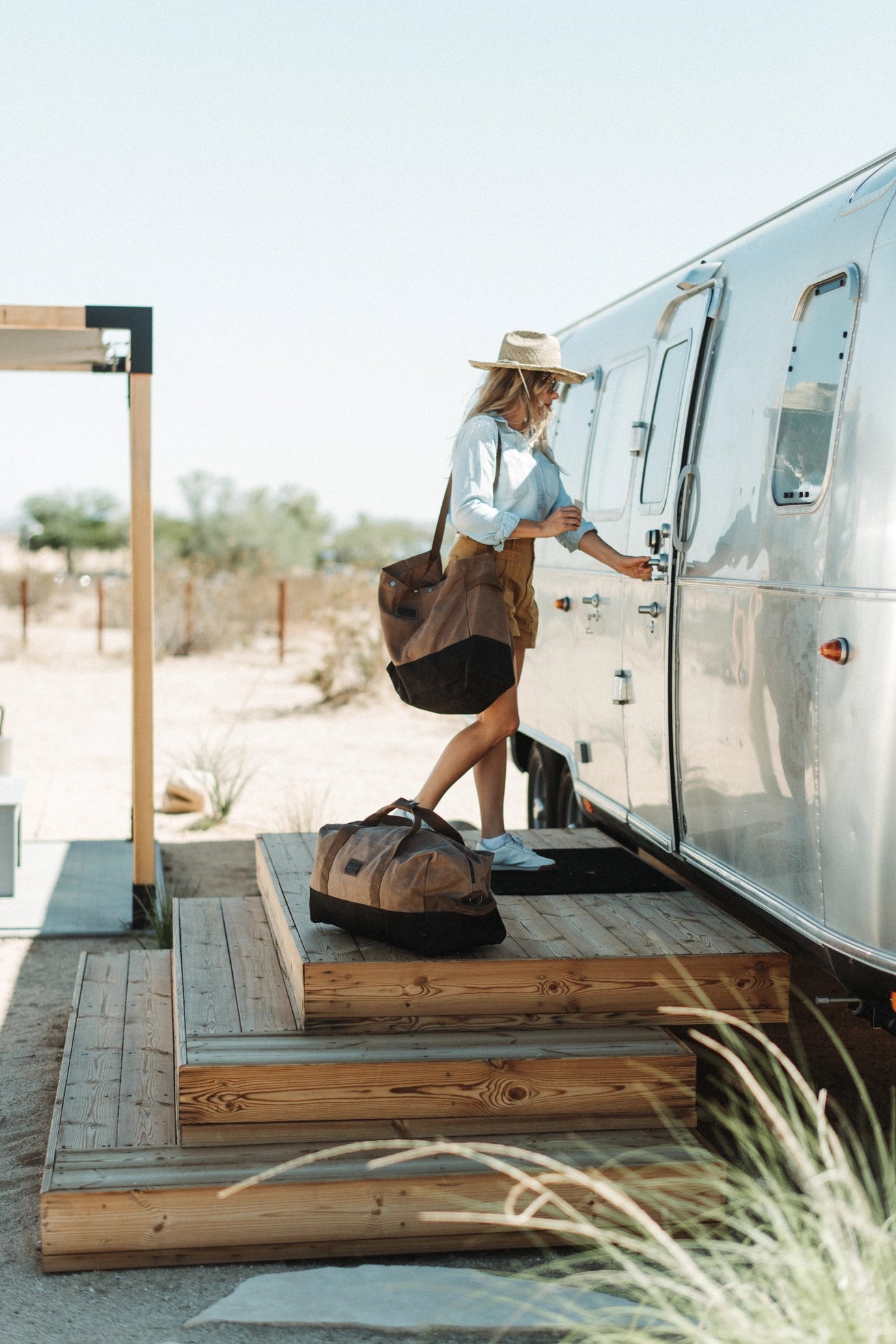 Giant Waxed Canvas Bag