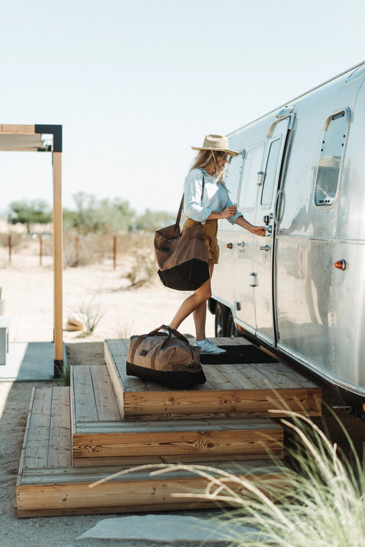 Giant Waxed Canvas Bag