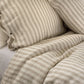Natural Stripe Linen Duvet