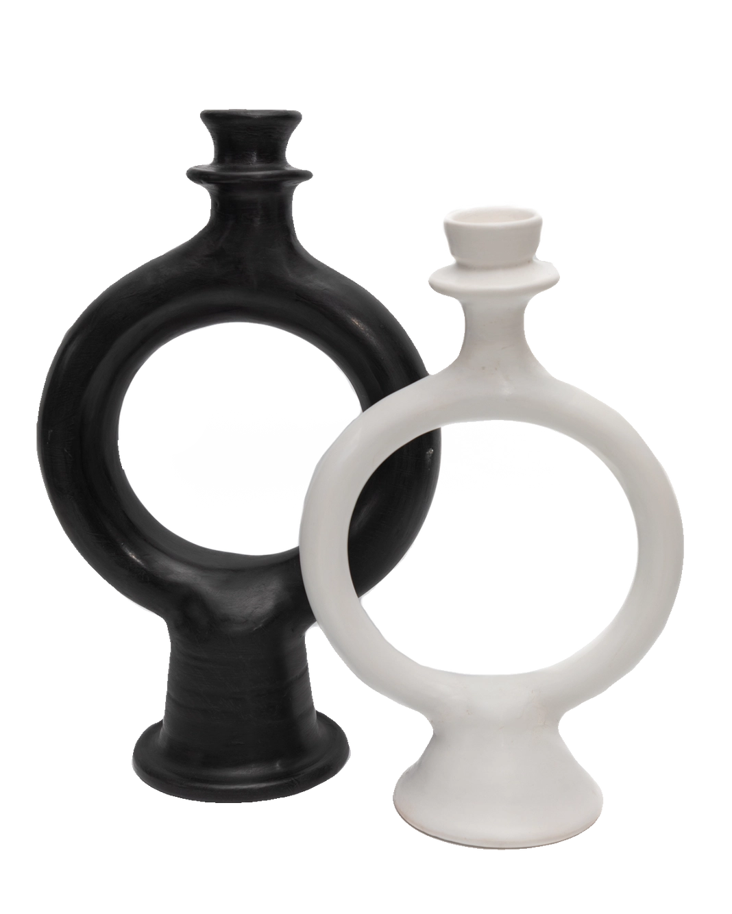 Moroccan Glazed Terracotta Candle Holder