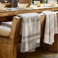 Sunbrella Signature Throw Alabaster Veranda Stripe