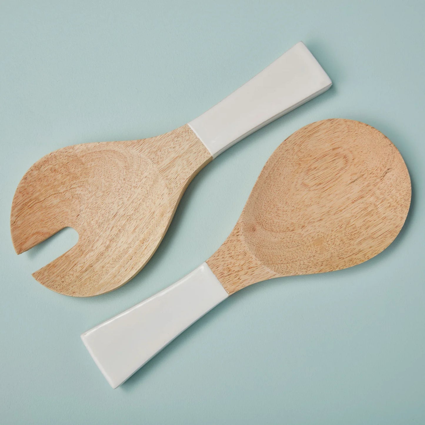 Mango Wood Serving Set (Set of 2)
