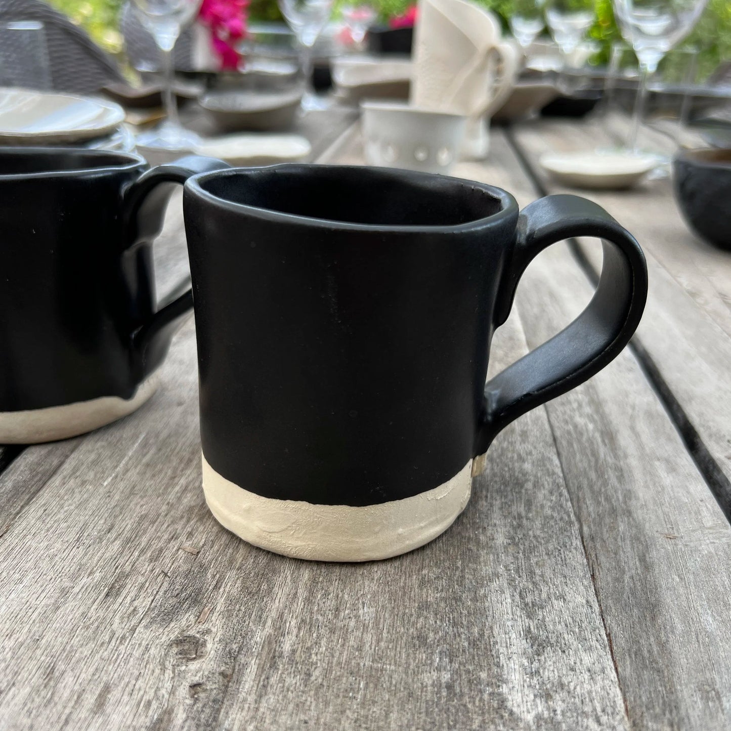 Black Coffee Mug