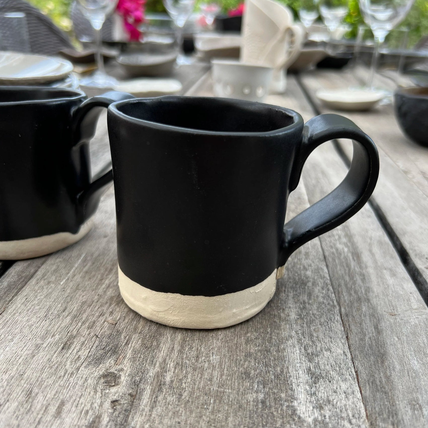 Black Coffee Mug