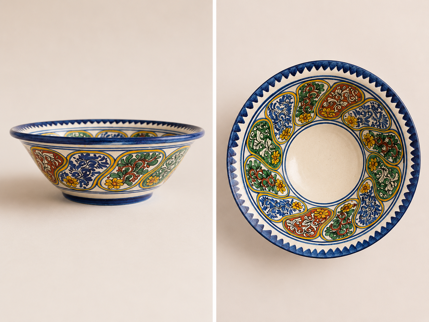 19th Century Mexican Talavera Bowl