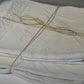 Set of 4 Antique Hand-Embroidered Linen Pillow Cases