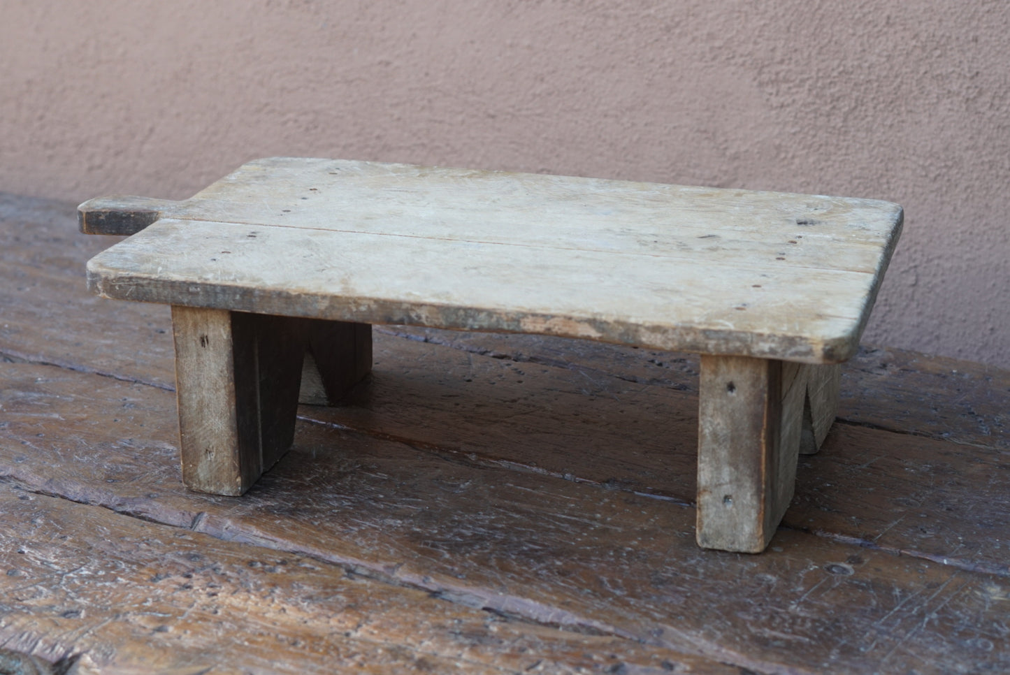 Lifted Vintage Wooden Breadboard