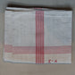 Set of 2 Heavy Linen "EA" Initialed Vintage French Towels
