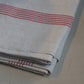 Set of 2 Heavy Linen "EA" Initialed Vintage French Towels