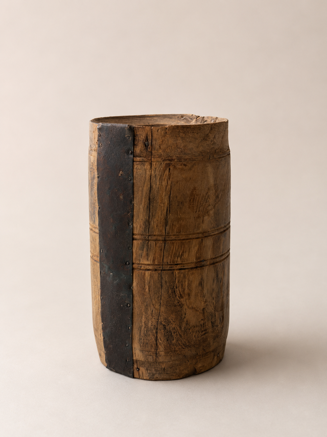 Iron & Wood Vessel