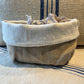 Vintage French Linen Breadbaskets