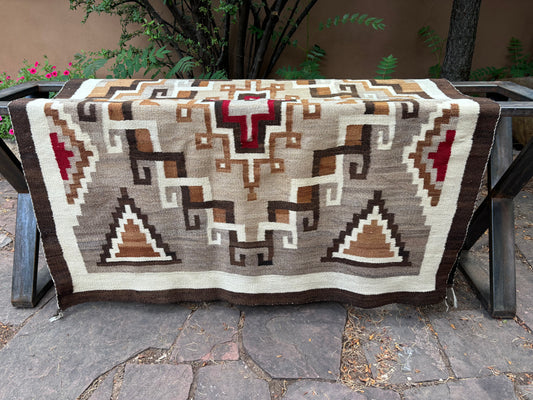 Crystal Pictorial Navajo Rug