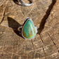 Teardrop All Seeing Eye Blue Gem Ring