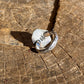 Oval All Seeing Eye Blue Gem Ring