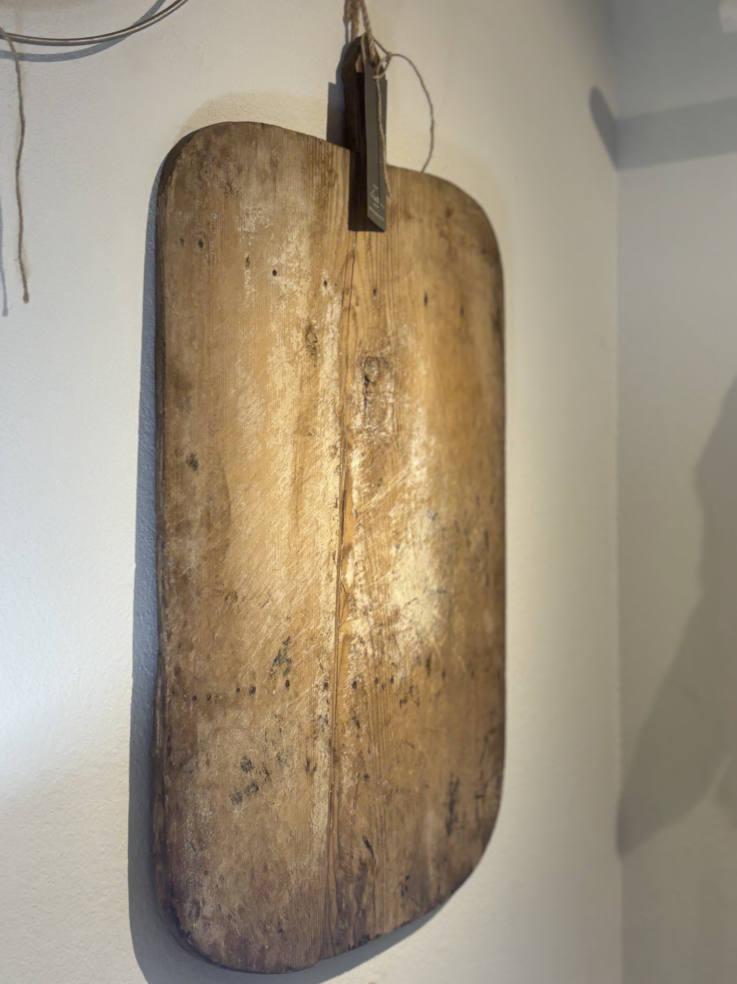 Large Antique Wooden Breadboard