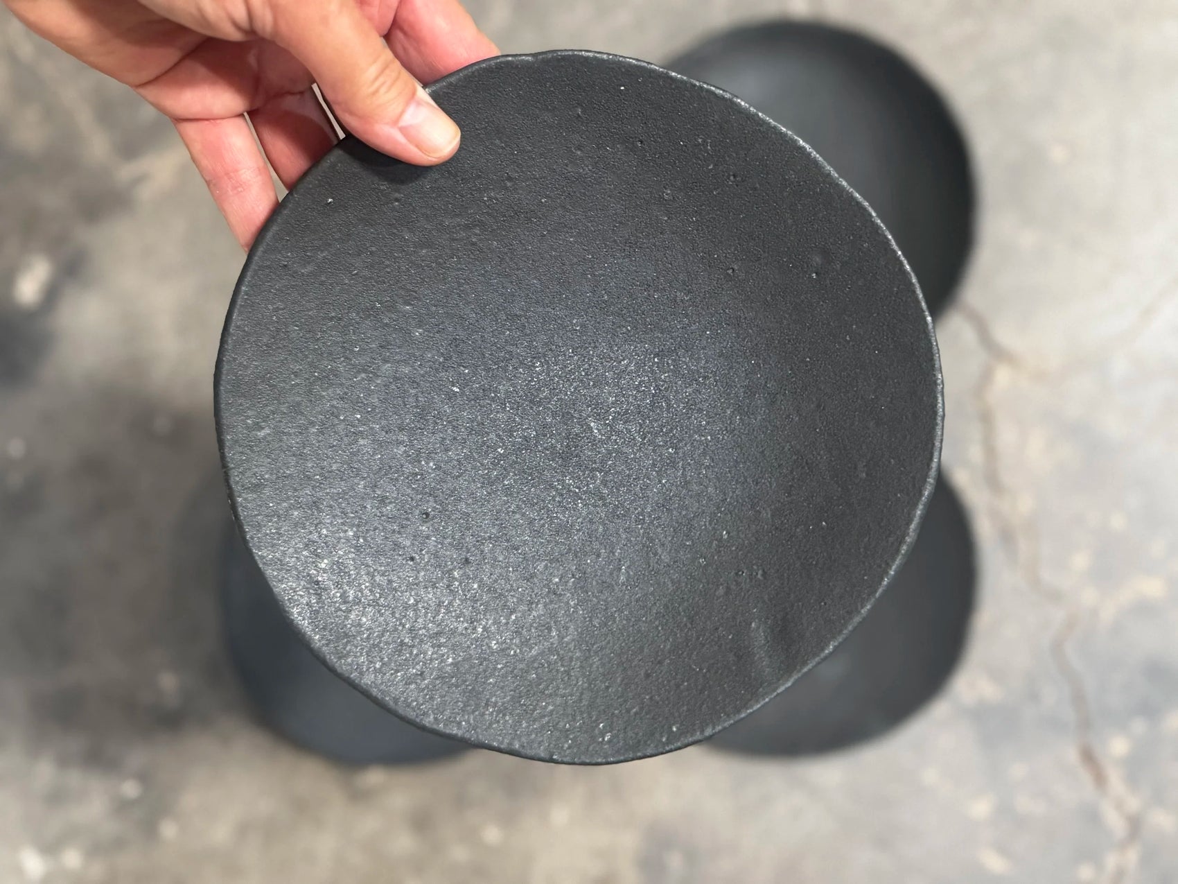 Silky Matte Black 8" Plate