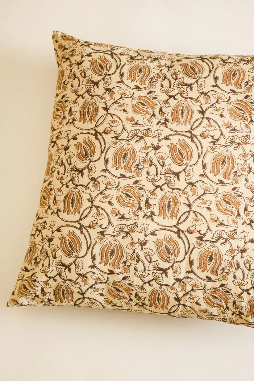 Honey Bloom Pillow Cover